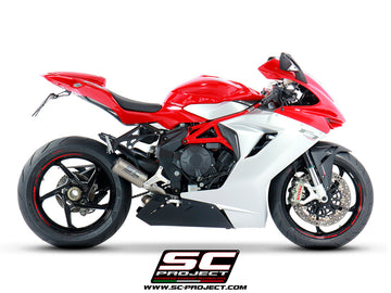 SC Project CR-T Slip-On Exhaust for MV Agusta F3 800